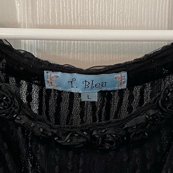 T. Bleu Dresses & Skirts - Black airy babydoll style dress